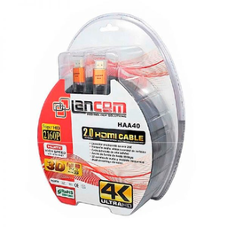 Cable Hdmi 2.0 De 5 Metros Lancom Ultra Hd 4k Dorados